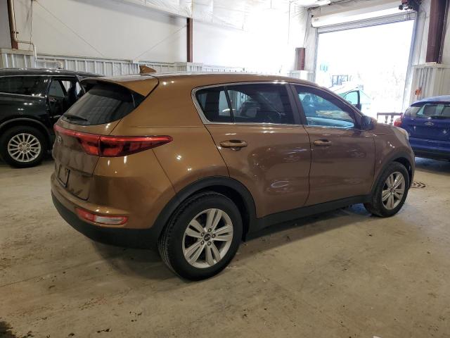  KIA SPORTAGE 2017 Колір засмаги