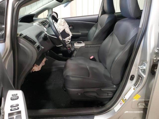  TOYOTA PRIUS 2014 Серебристый