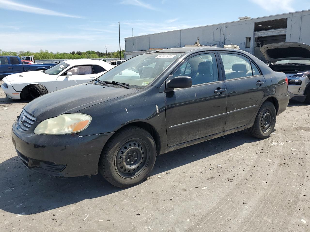 2003 Toyota Corolla Ce продається в Fredericksburg, VA - Front End