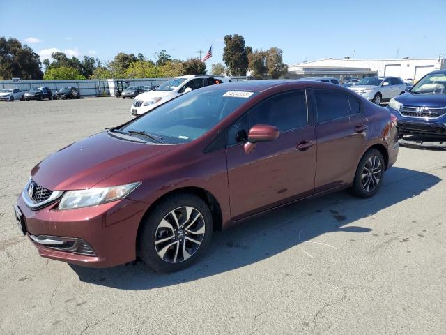  HONDA CIVIC 2015 Burgundy