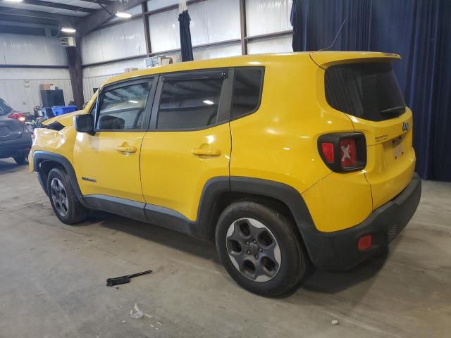  JEEP RENEGADE 2016 Żółty
