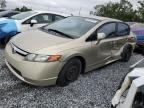 2008 Honda Civic Lx de vânzare în Riverview, FL - Side