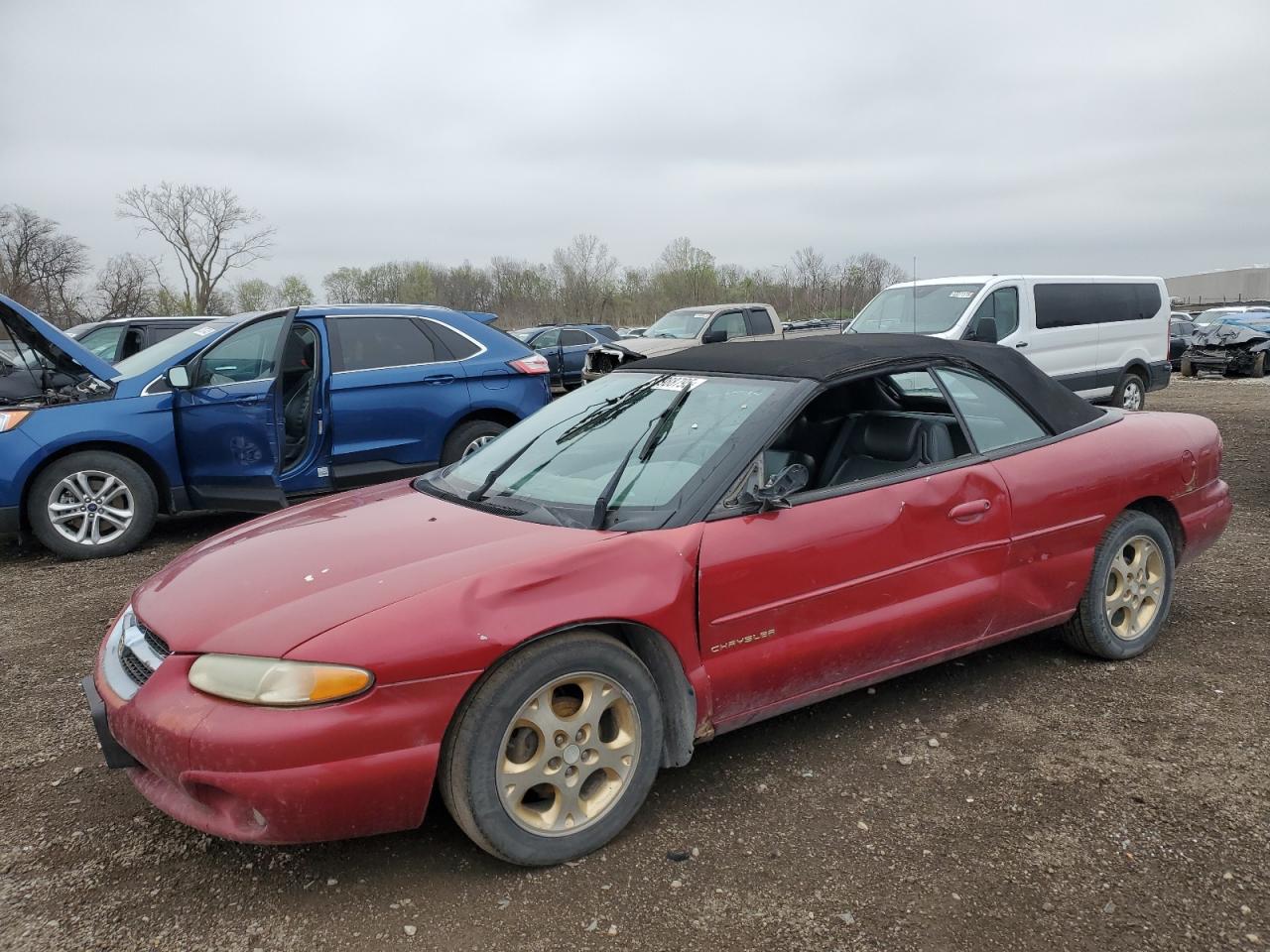 1998 Chrysler Sebring Jxi de vânzare în Des Moines, IA - Side