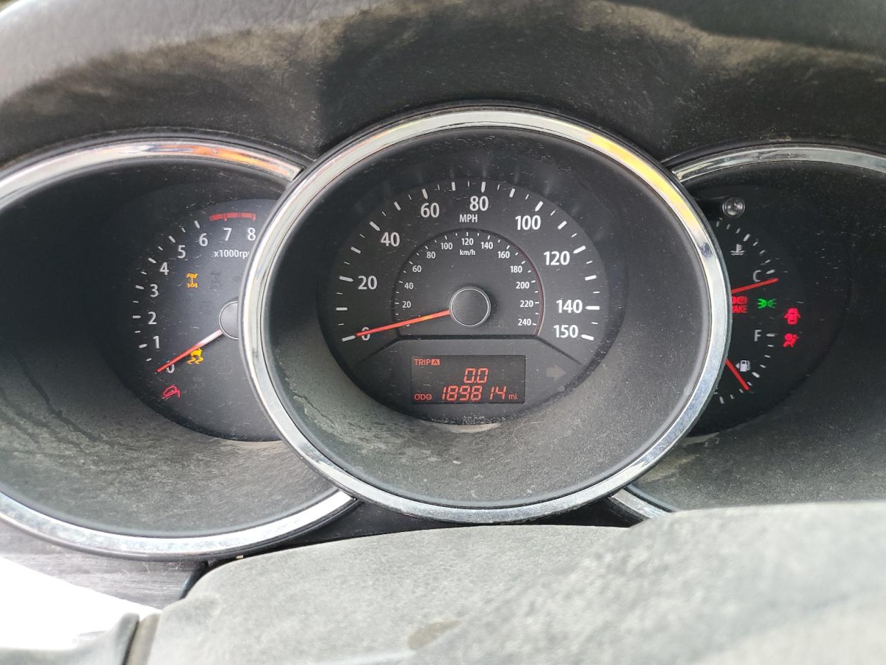 2013 Kia Sorento Lx VIN: 5XYKTCA64DG414872 Lot: 55094955