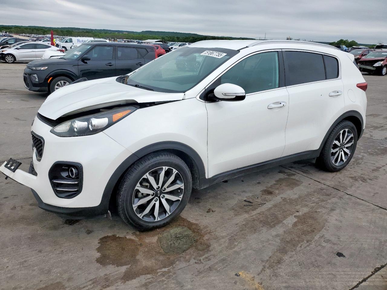 2019 Kia Sportage Ex იყიდება Grand Prairie-ში, TX - Front End