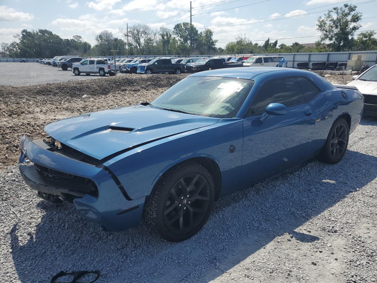 2021 Dodge Challenger Sxt na sprzedaż w Riverview, FL - Front End
