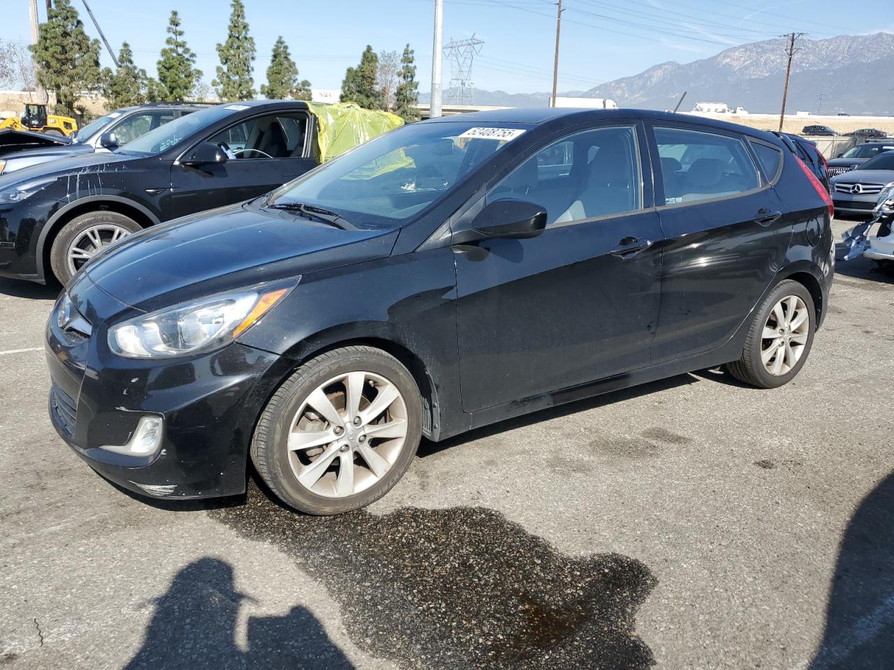 2012 Hyundai Accent Gls en Venta en Rancho Cucamonga, CA - Front End