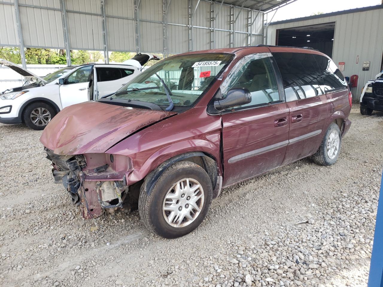 2002 Dodge Caravan Sport en Venta en Rogersville, MO - Front End
