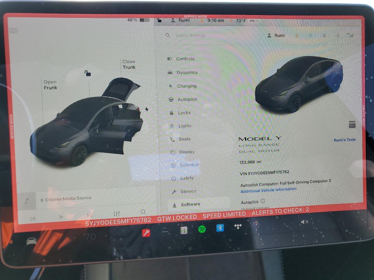 2021 Tesla Model Y VIN: 5YJYGDEE5MF175782 Lot: 51818605