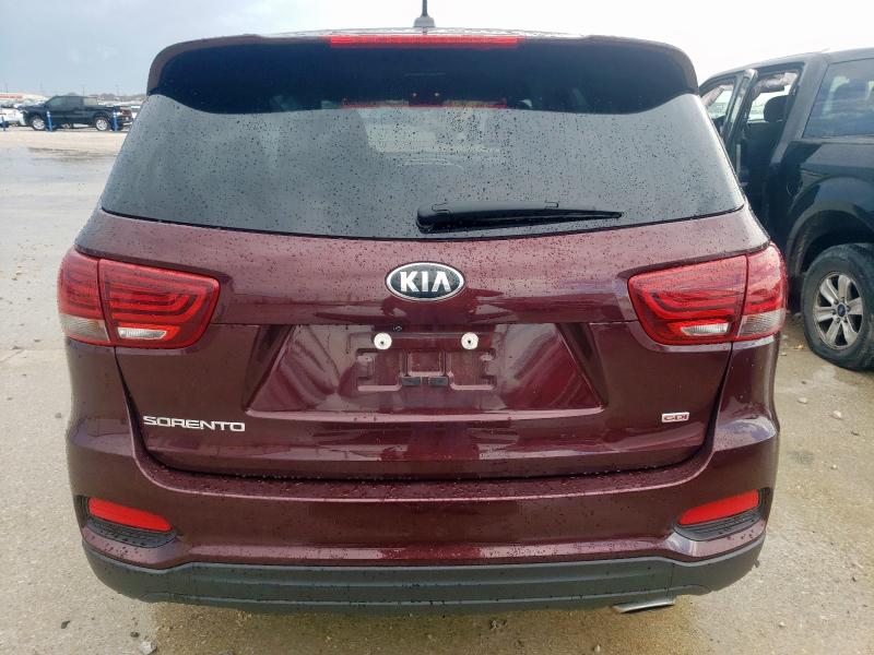  KIA SORENTO 2019 Burgundy