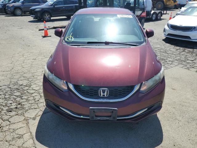 Седаны HONDA CIVIC 2013 Красный