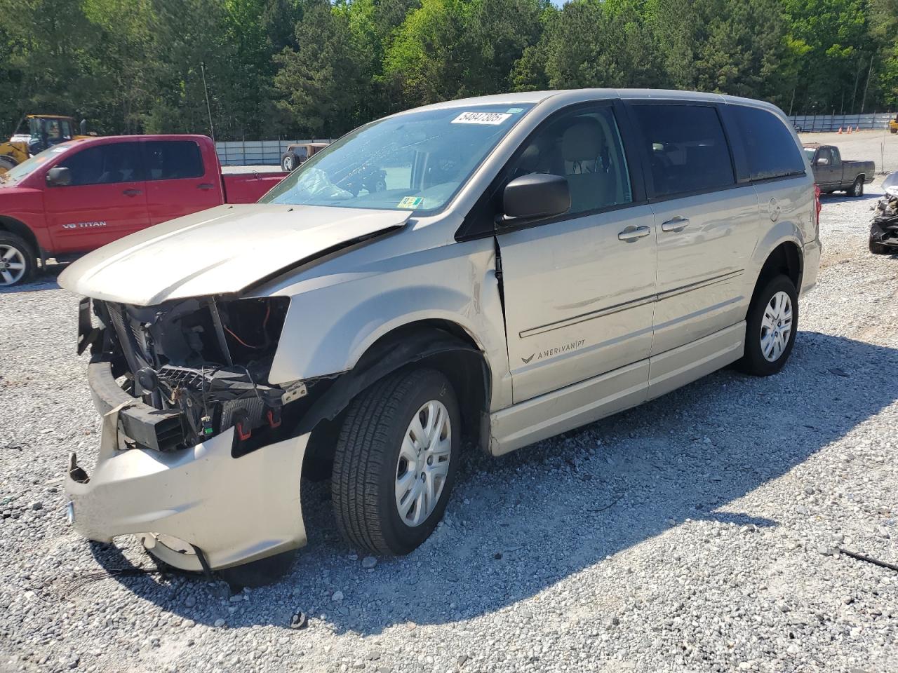 2015 Dodge Grand Caravan Se იყიდება Gainesville-ში, GA - All Over