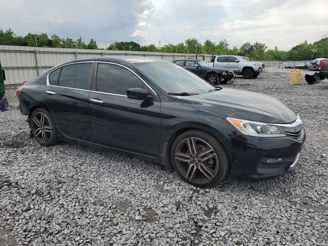  HONDA ACCORD 2016 Черный