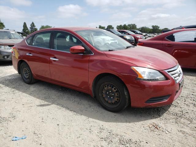 Sedans NISSAN SENTRA 2014 Czerwony