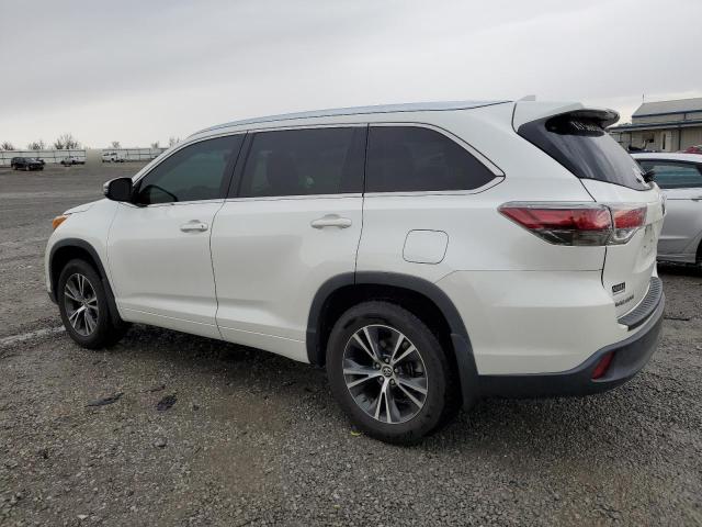 TOYOTA HIGHLANDER 2016 Biały