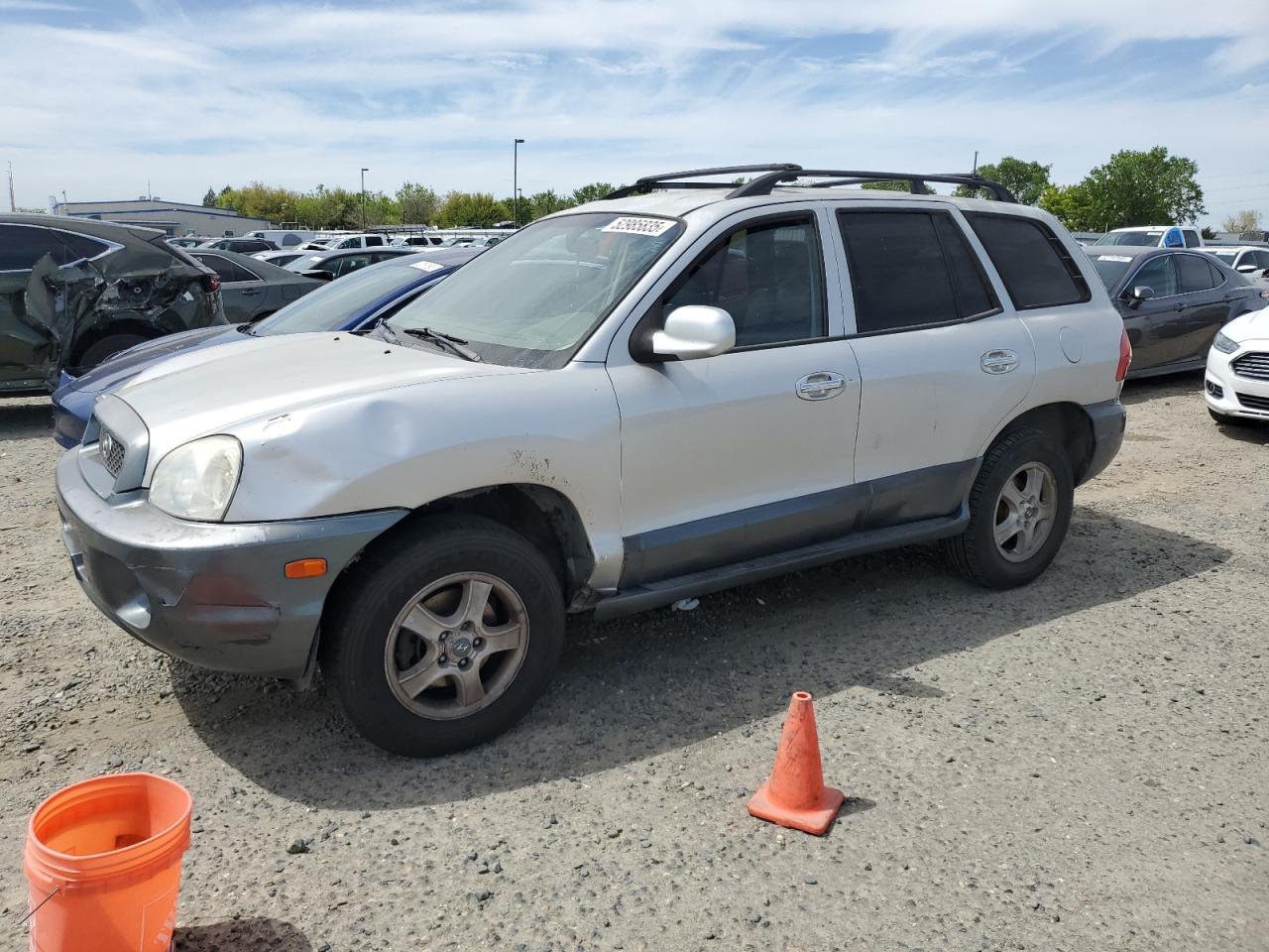 2003 Hyundai Santa Fe Gls zu verkaufen in Sacramento, CA - All Over