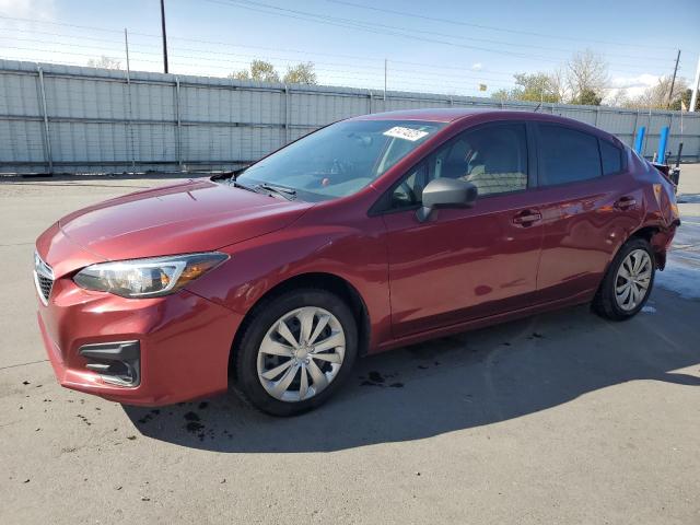  SUBARU IMPREZA 2018 Бургунди