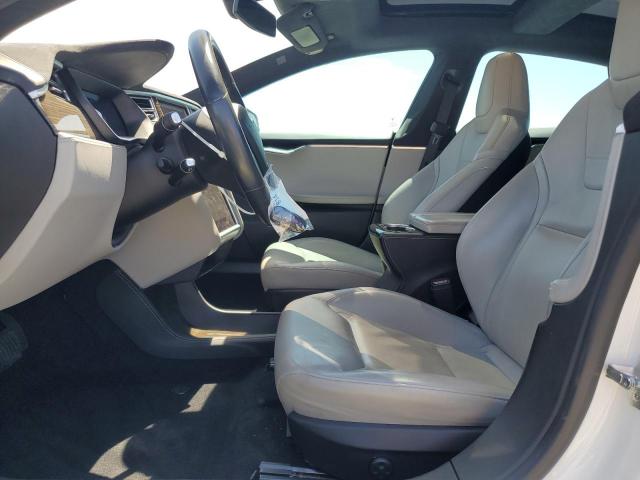 Хэтчбеки TESLA MODEL S 2015 Белый