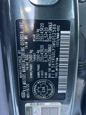  KIA SORENTO 2021 Green