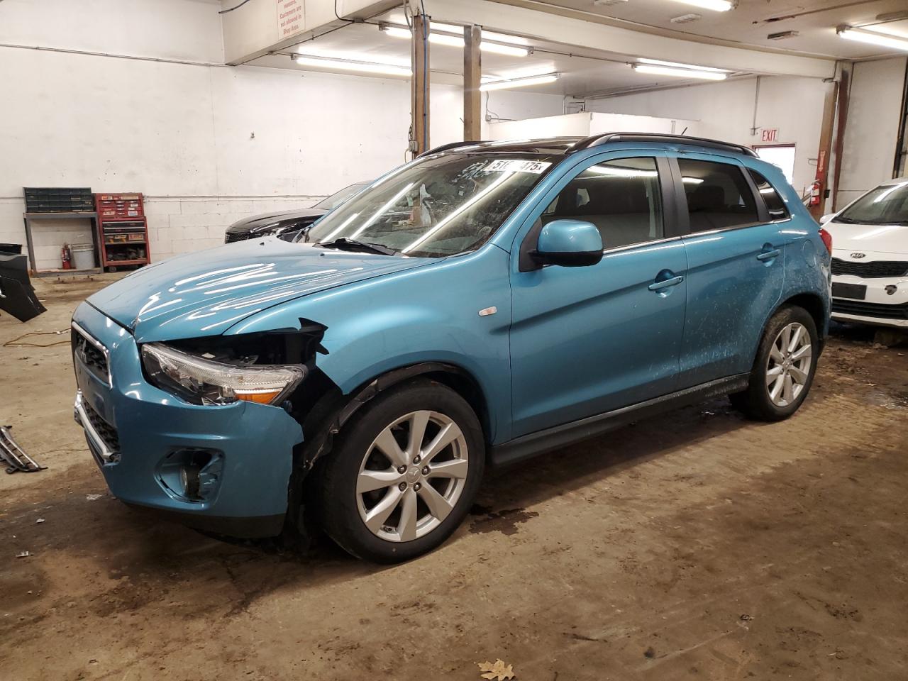 2014 Mitsubishi Outlander Sport Se en Venta en Ham Lake, MN - Side