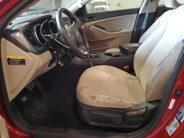  KIA OPTIMA 2015 Burgundy