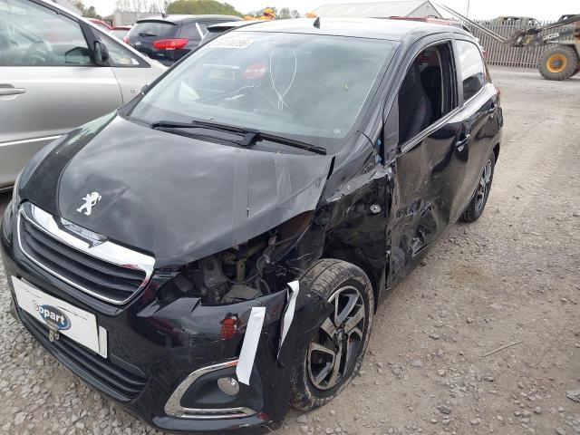2015 PEUGEOT 108 ALLURE for sale at Copart WOLVERHAMPTON