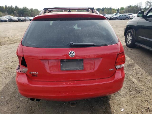  VOLKSWAGEN JETTA 2012 Czerwony