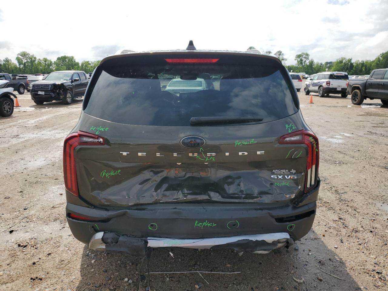 2021 Kia Telluride Sx VIN: 5XYP54HC7MG134672 Lot: 54357865