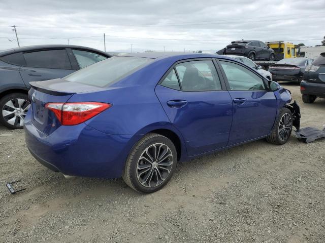 TOYOTA COROLLA 2016 Синий