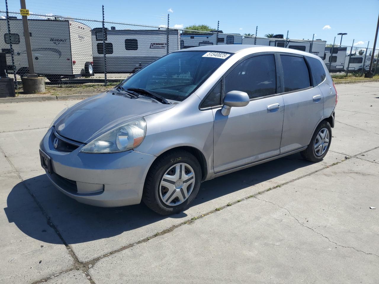 2008 Honda Fit للبيع في Sacramento، CA - Rear End