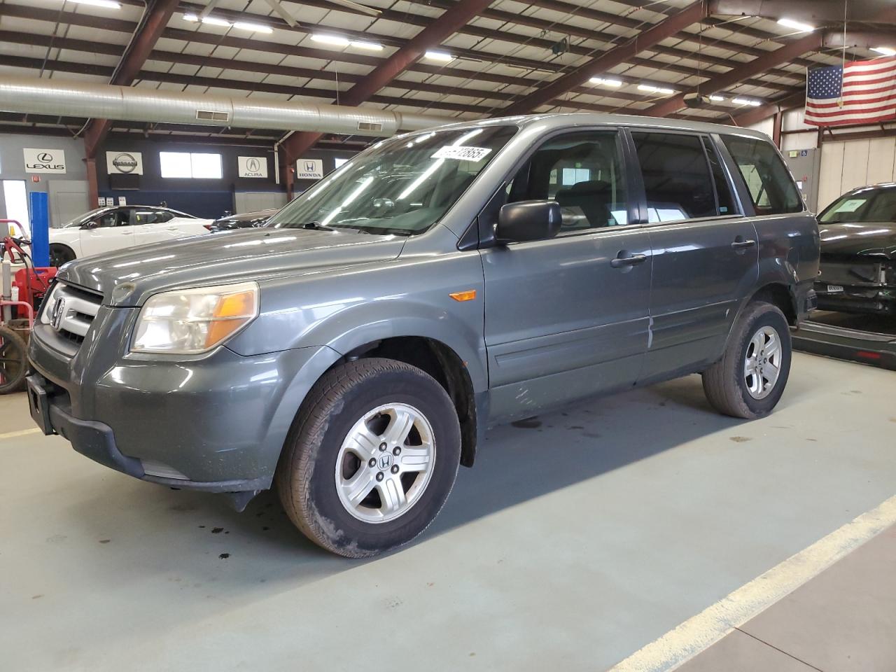 2007 Honda Pilot Lx for Sale in East Granby, CT - Rear End