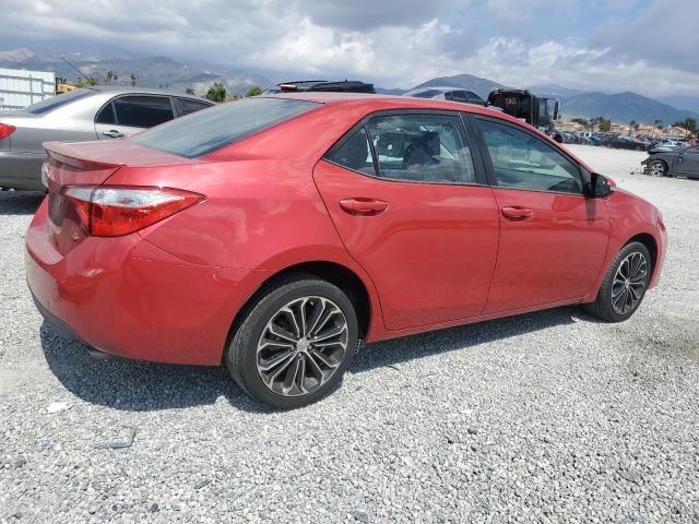 TOYOTA COROLLA 2016 Czerwony
