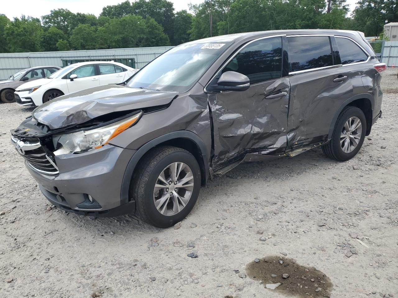 2014 Toyota Highlander Le للبيع في Augusta، GA - Side