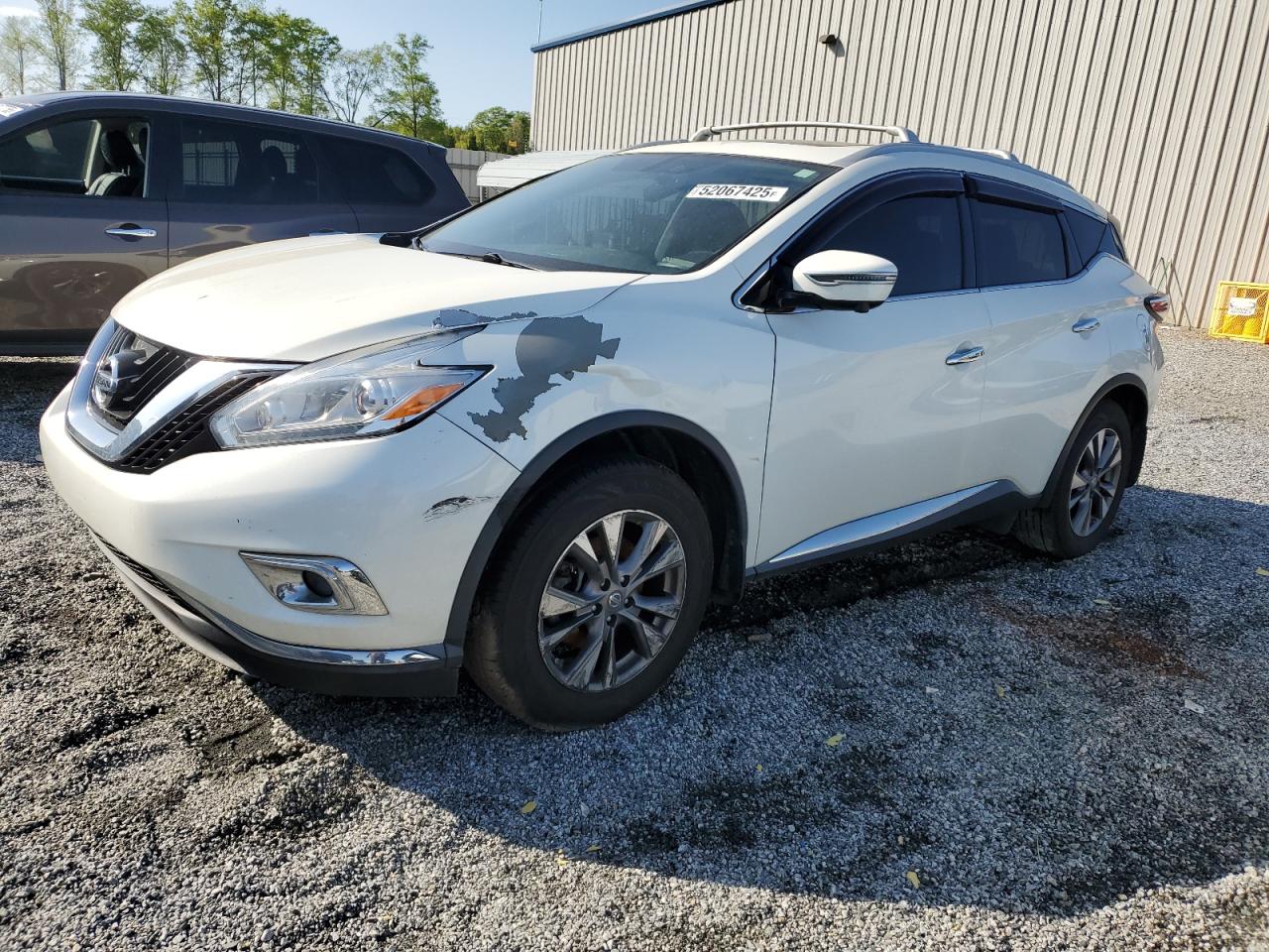 2017 Nissan Murano S for Sale in Spartanburg, SC - Front End