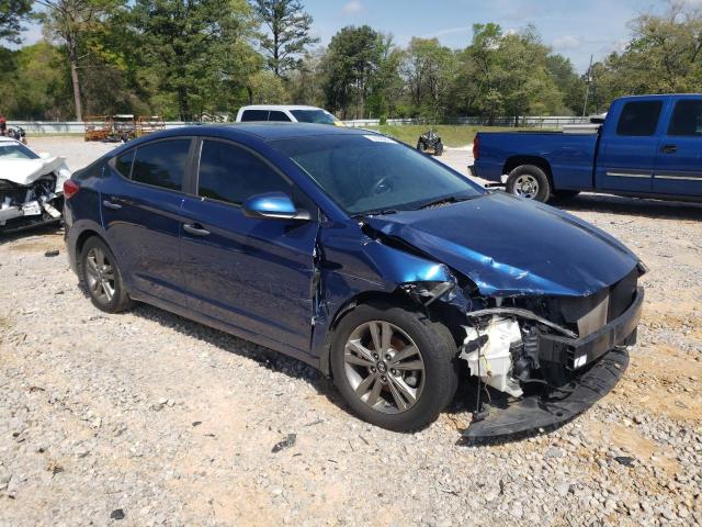  HYUNDAI ELANTRA 2018 Синий