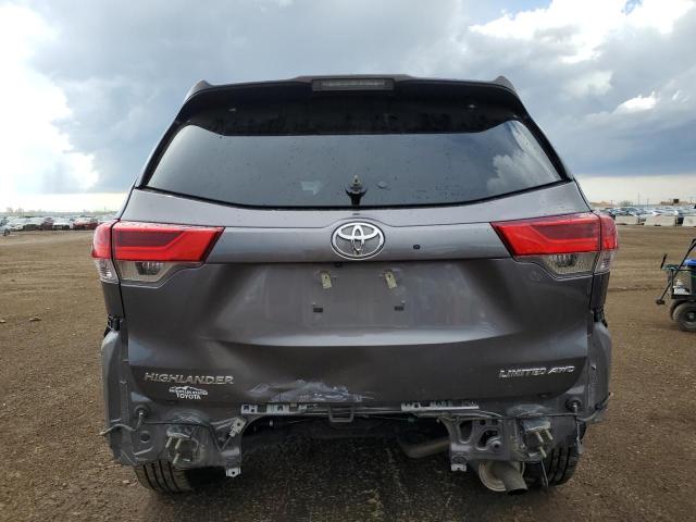  TOYOTA HIGHLANDER 2018 Сірий