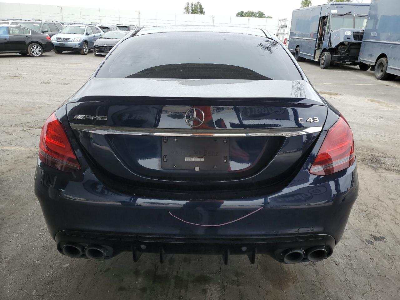 2020 Mercedes-Benz C 43 Amg VIN: W1KWF6EB4LR585855 Lot: 54072045