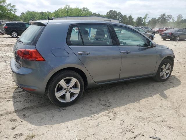  VOLKSWAGEN GOLF 2017 Серебристый