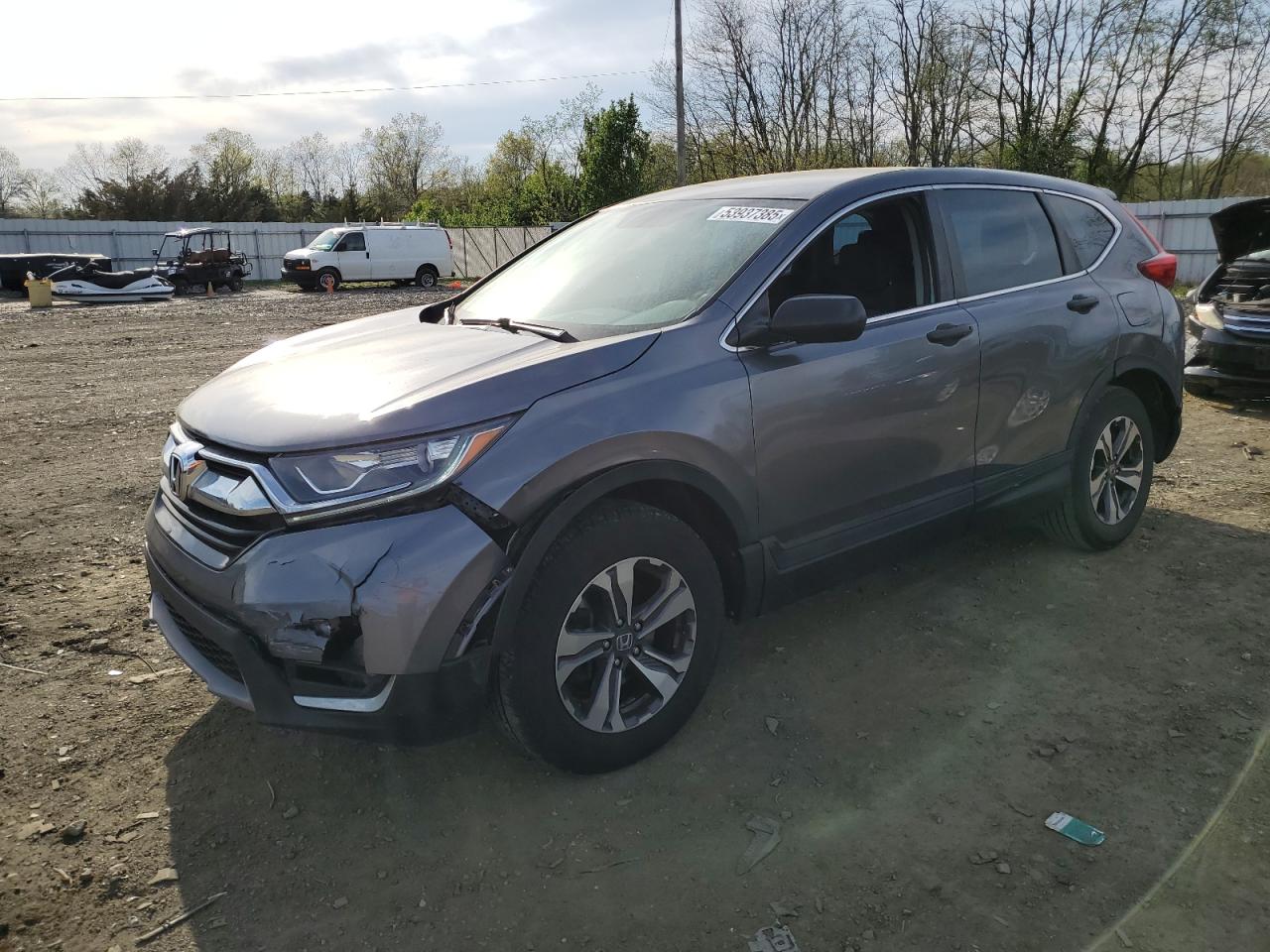 2018 Honda Cr-V Lx en Venta en Windsor, NJ - Rear End