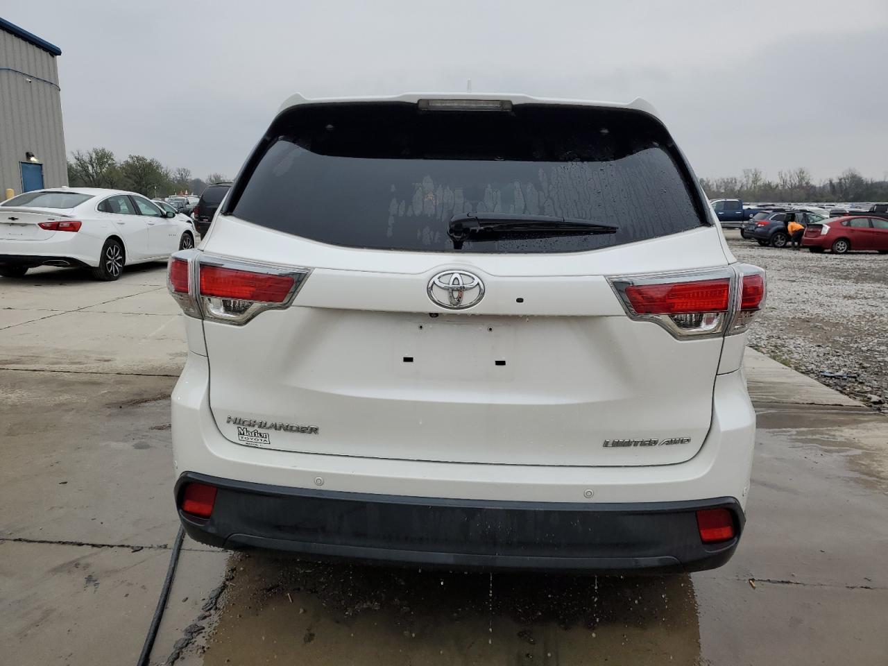 2015 Toyota Highlander Limited VIN: 5TDDKRFH9FS086640 Lot: 52096325