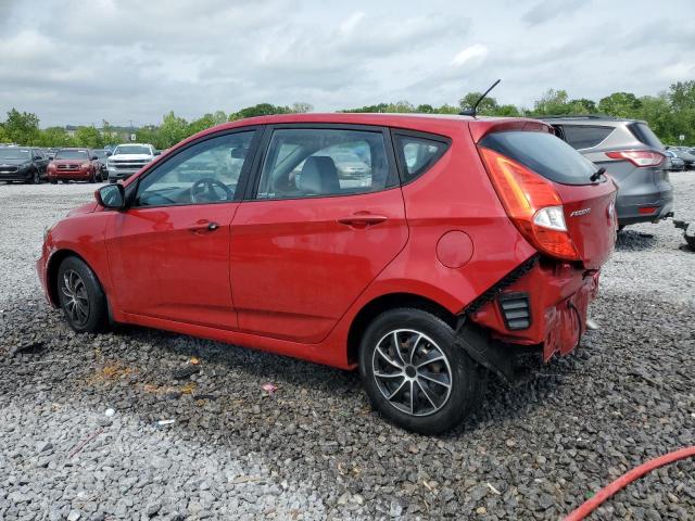  HYUNDAI ACCENT 2013 Красный