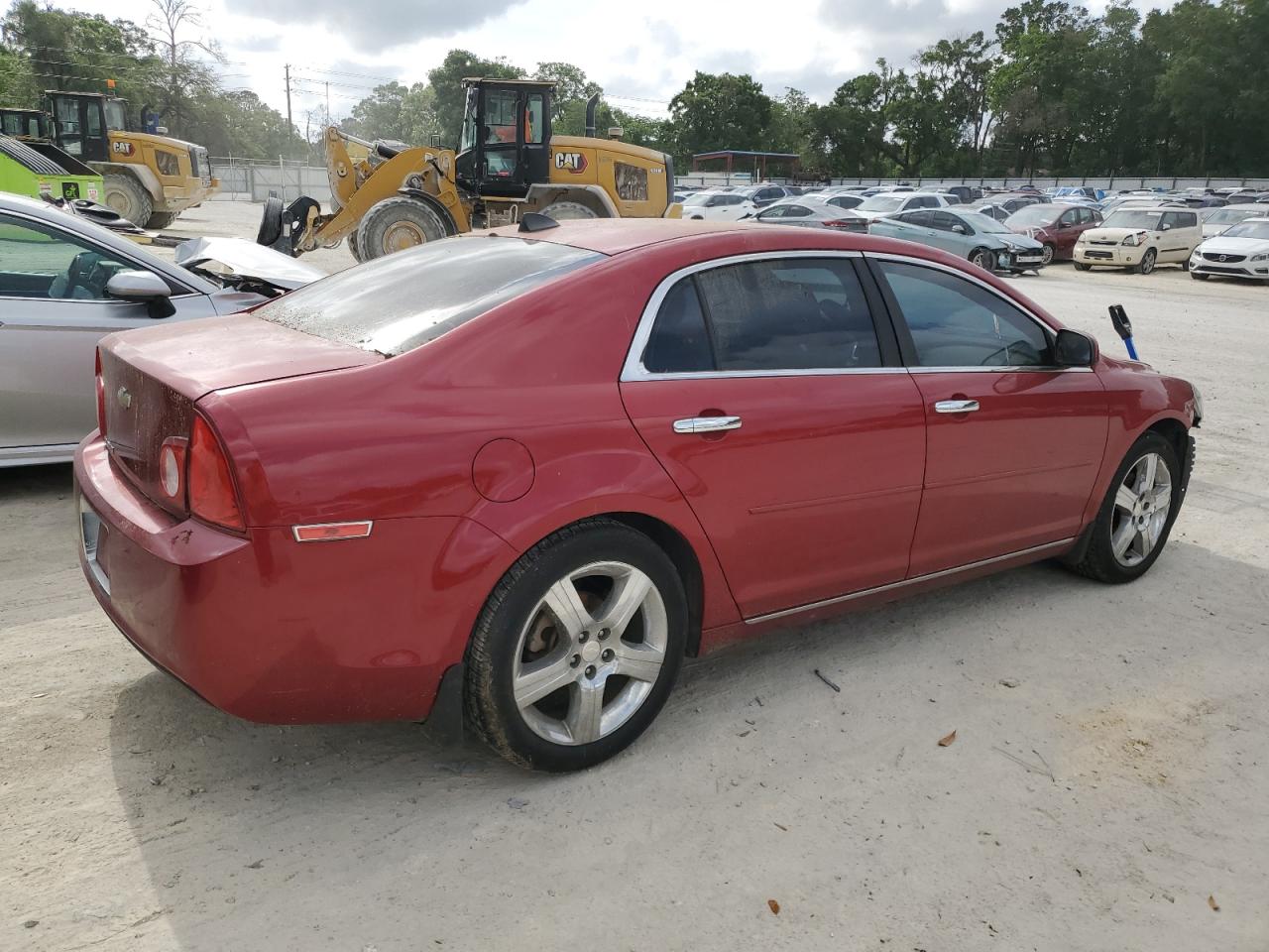 2012 Chevrolet Malibu 1Lt red sedan gas 1G1ZC5E07CF230908 photo #4