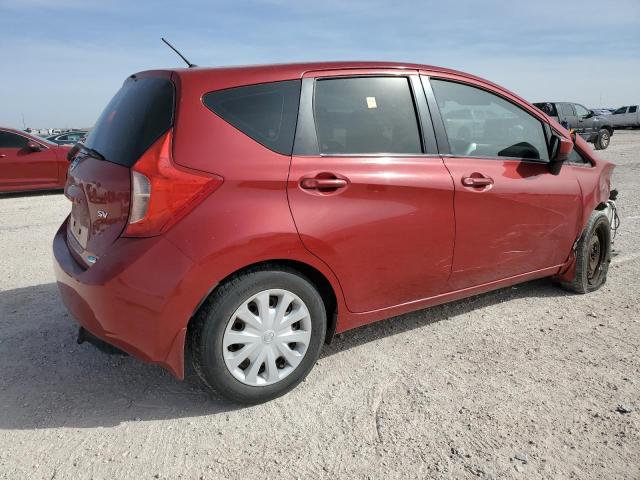  NISSAN VERSA 2015 Czerwony