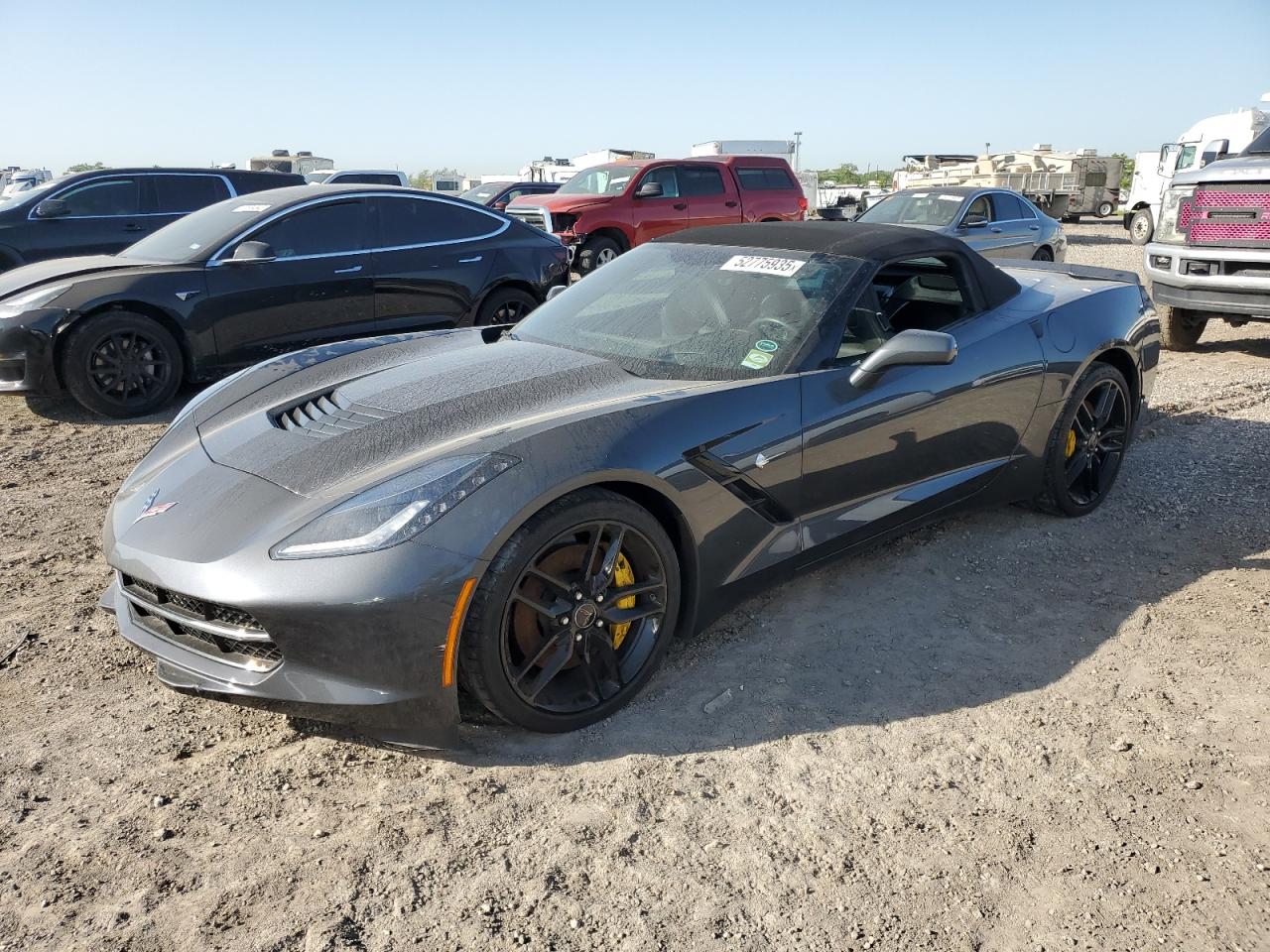 2014 Chevrolet Corvette Stingray Z51 3Lt de vânzare în Houston, TX - Normal Wear