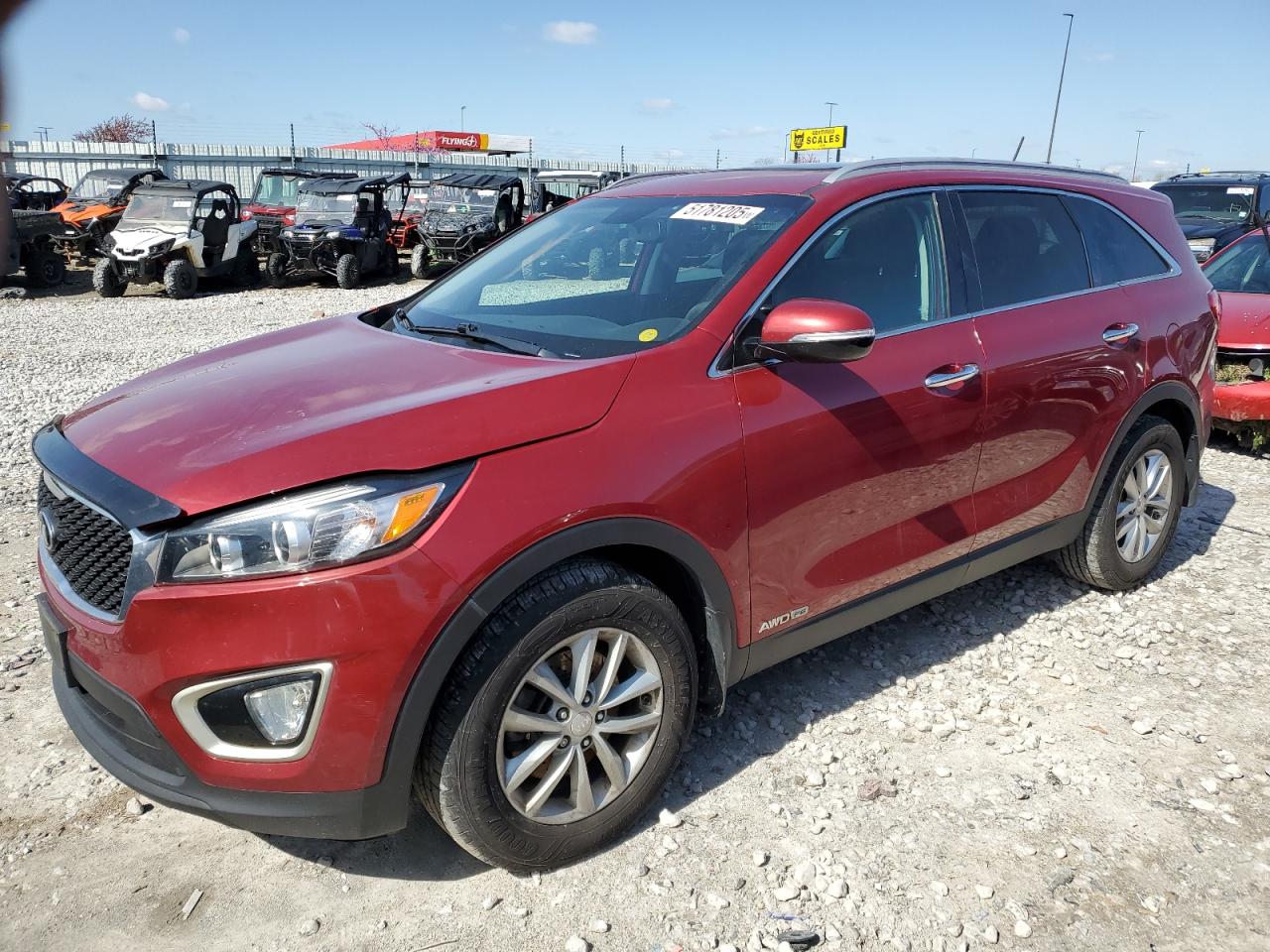 2017 Kia Sorento Lx იყიდება Cahokia Heights-ში, IL - Mechanical
