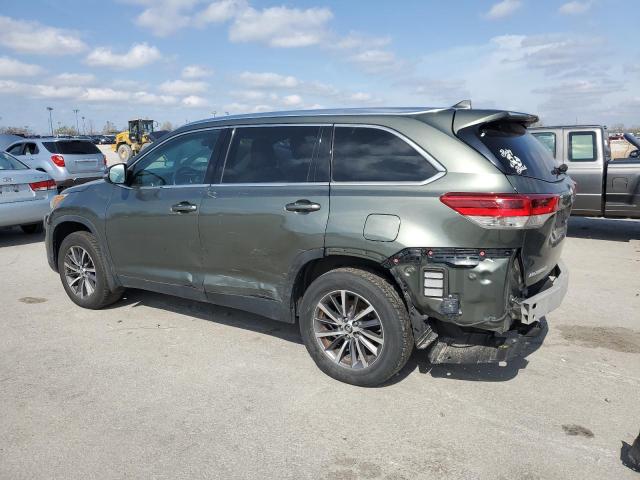  TOYOTA HIGHLANDER 2019 Зеленый