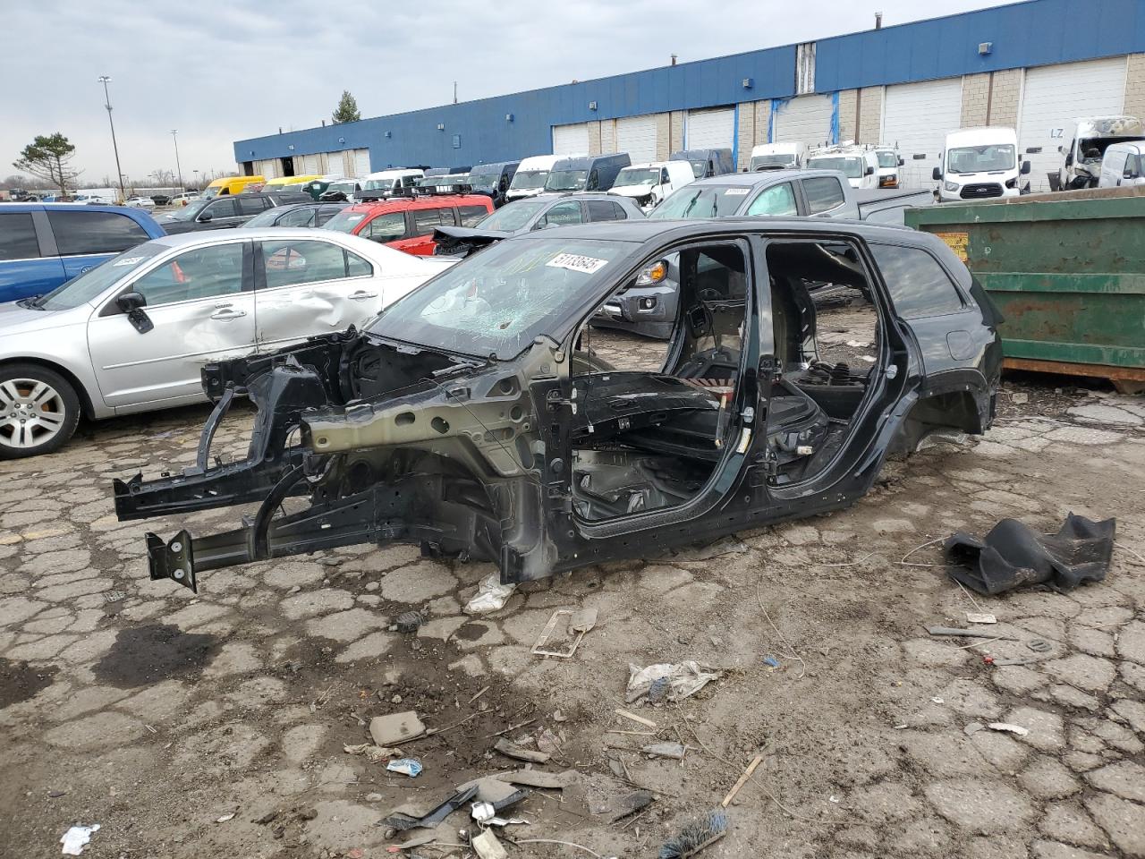 2019 Jeep Grand Cherokee Srt-8 იყიდება Woodhaven-ში, MI - Stripped