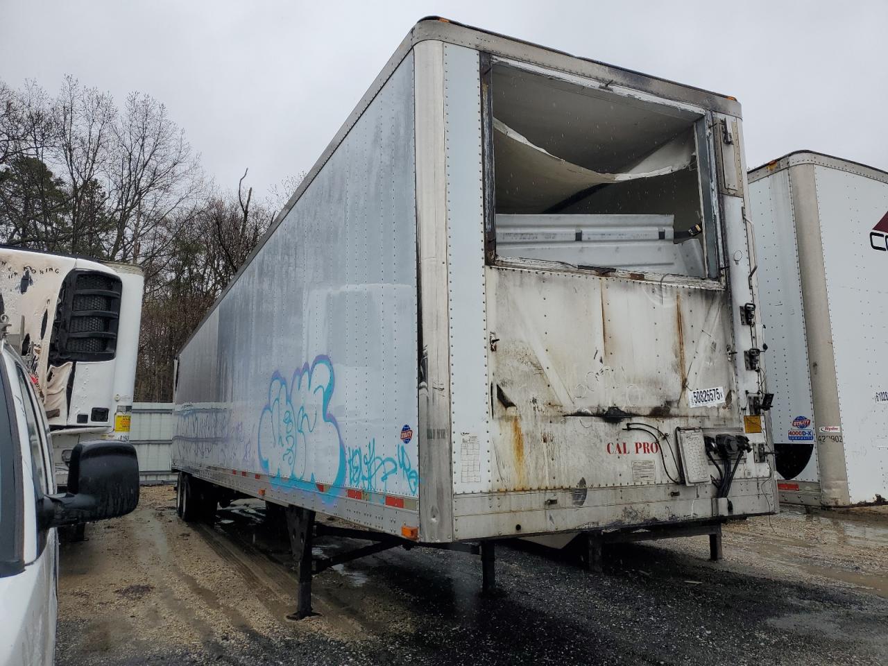 2007 Utility Vs2Ra Refrigerated Van Trailer for Sale in Glassboro, NJ - Rear End