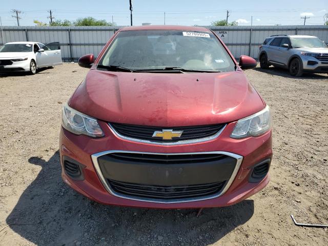Sedans CHEVROLET SONIC 2017 Czerwony