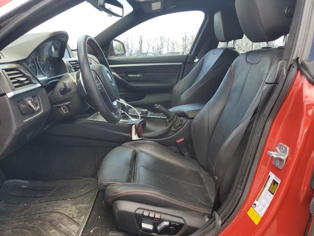  BMW 4 SERIES 2016 Czerwony